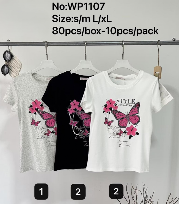 Bluzki damskie Roz S/M-L/XL, Mix Kolor Paczka 10 szt